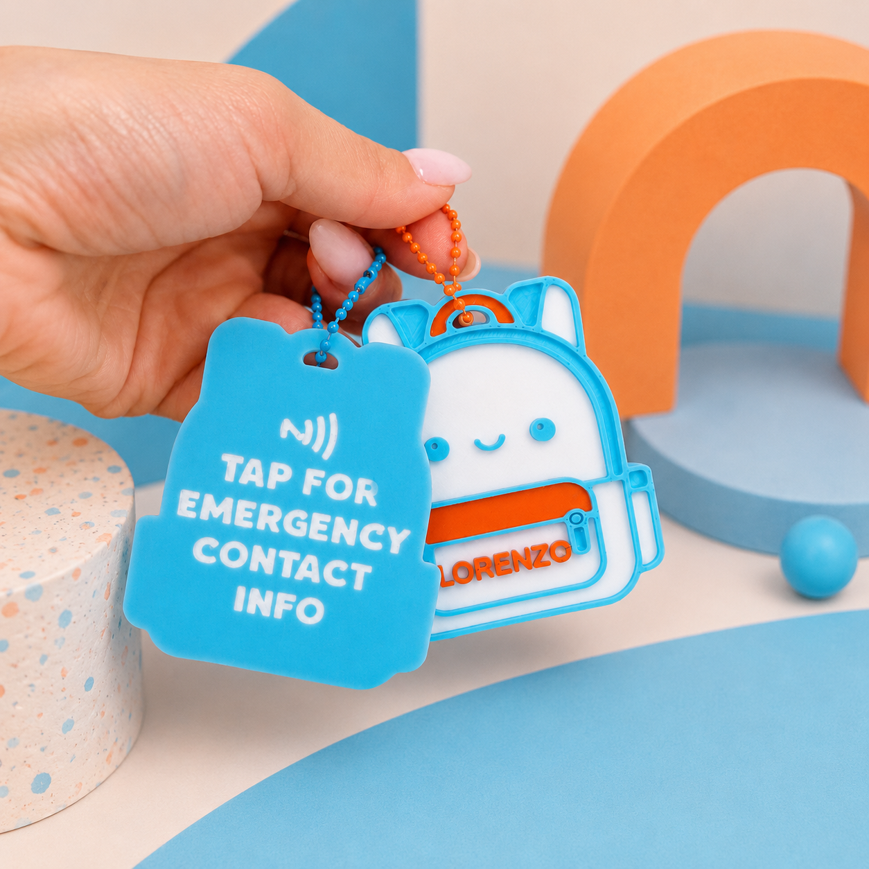 Emergency NFC Backpack Tag