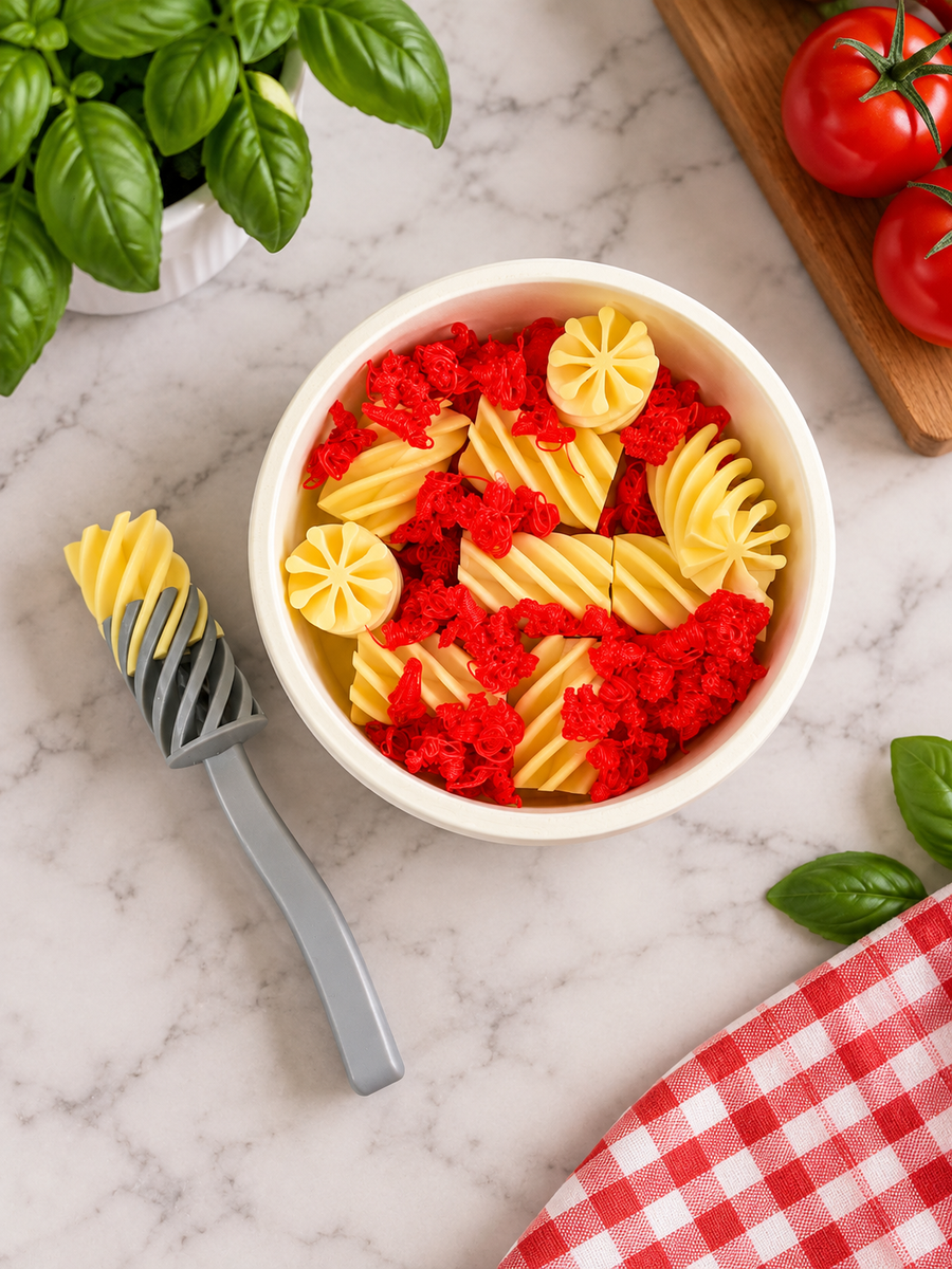 Pasta Playset – Pretend Play 3D Printed Kit
